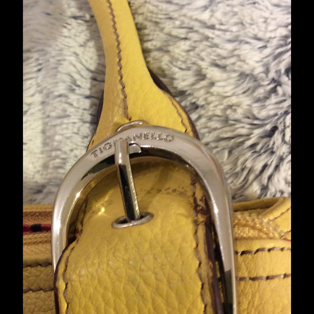 TIGNANELLO Perfect 10 French Tote Amber Yellow - Picture 2 of 4